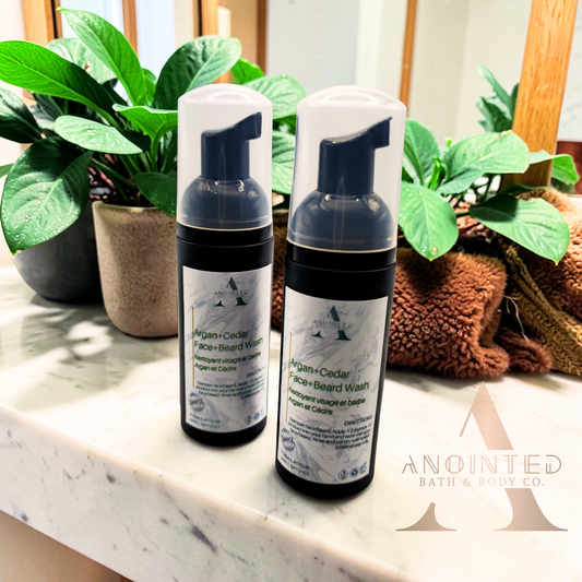 Argan+Cedar Face & Beard Wash